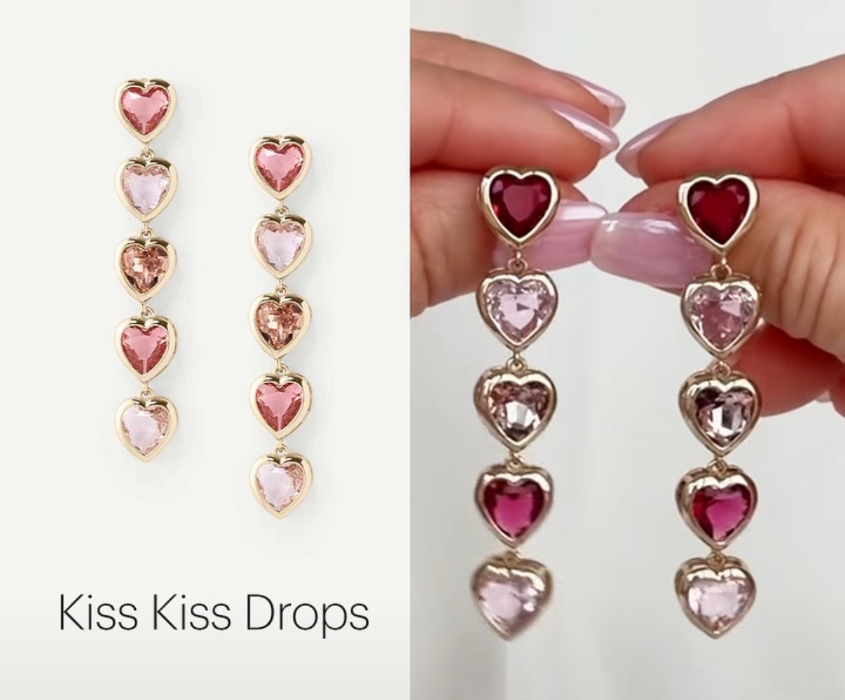 Gorgeous heart drop earrings! $58 and free shipping! Great for Valentines Day and beyond  

#LTKOver40 #LTKSeasonal #LTKFindsUnder100