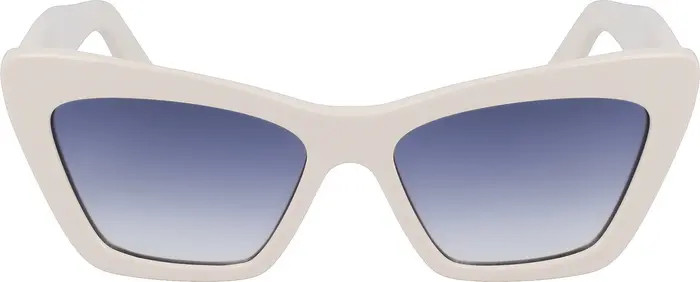 55mm Gradient Rectangular Sunglasses | Nordstrom Rack