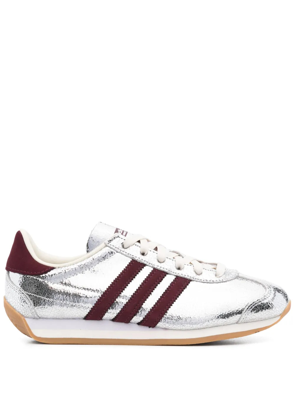 Adidas Country OG WMNS "Silver Metallic Maroon" | FARFETCH | Farfetch Global