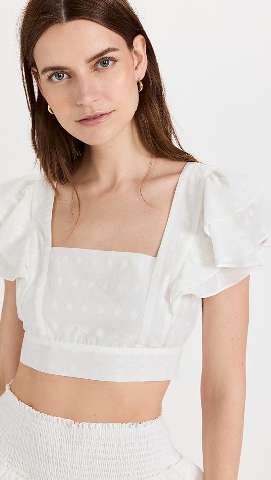 Whitewash Crop Top | Shopbop