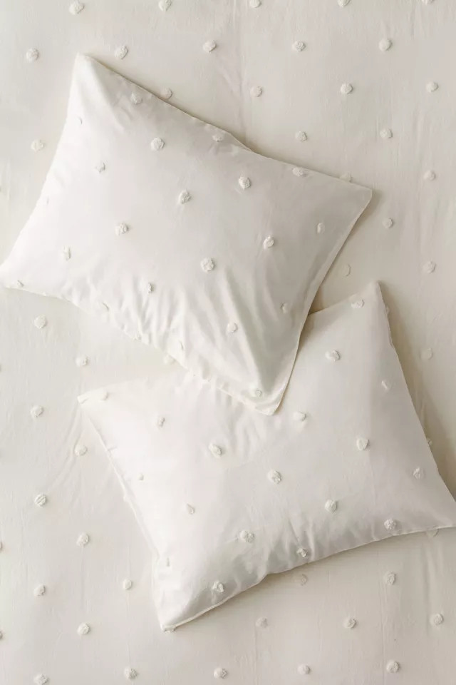 Layla Tufted Dot Sham Set | Urban Outfitters (US and RoW)