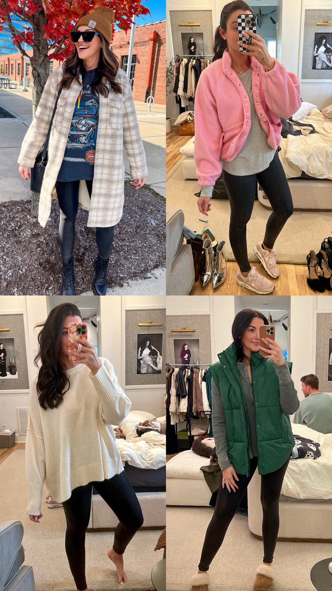 Spanx faux leather leggings HALF OFF for Black Friday!! I wear mediumm

#LTKStyleTip #LTKSeasonal #LTKSaleAlert