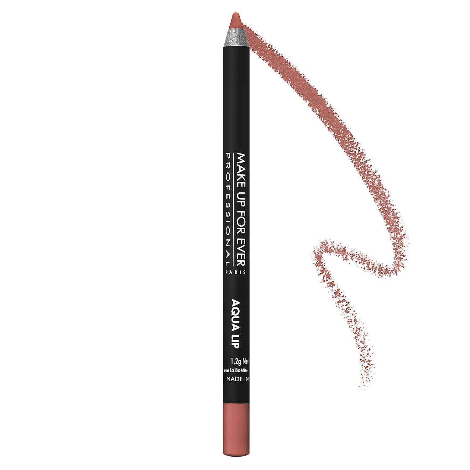 MAKE UP FOR EVER Aqua Lip Waterproof Lipliner Pencil 3C Medium Natural Beige 0.04 oz/ 1.2 g | Sephora (US)