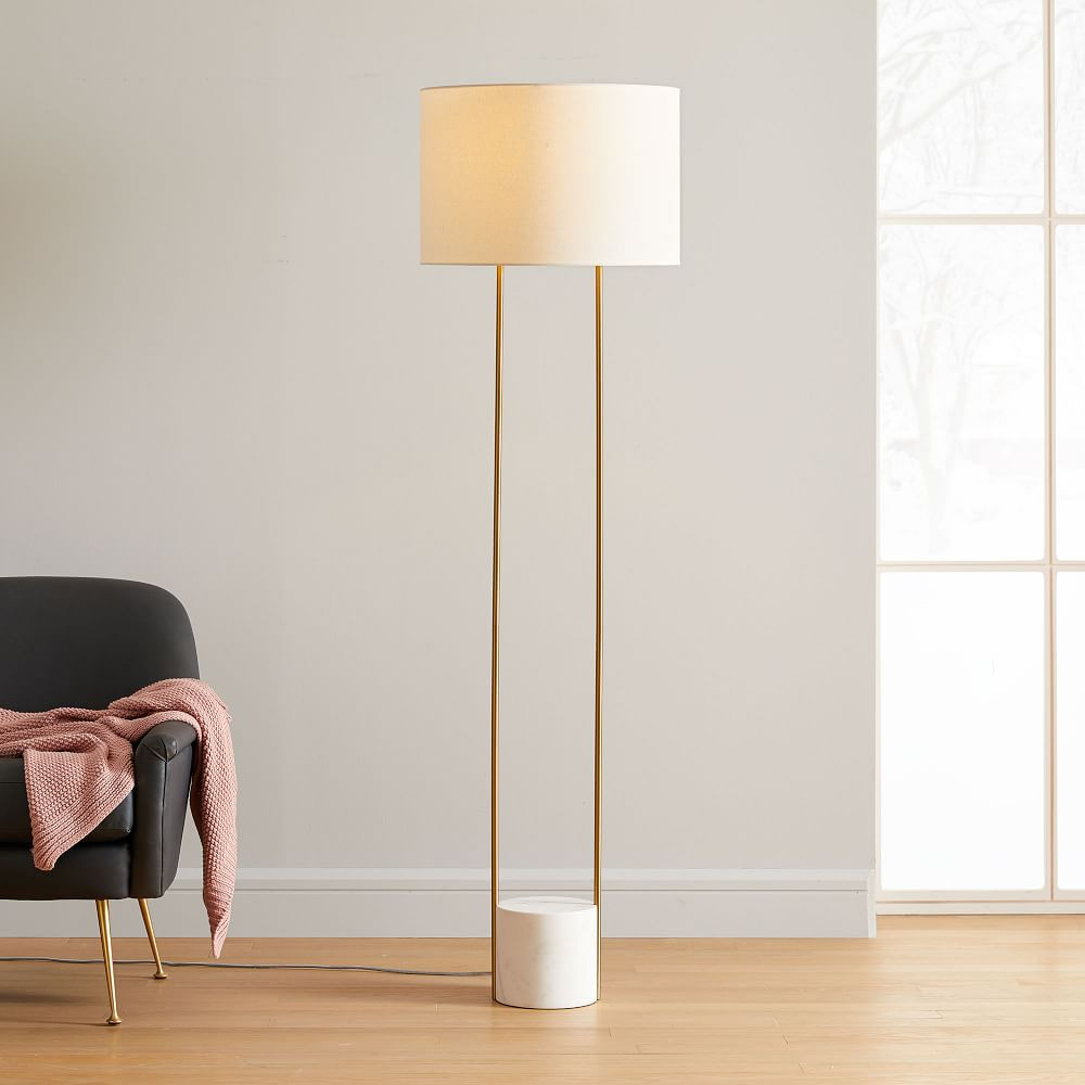 Industrial Outline Kids Floor Lamp | West Elm (US)
