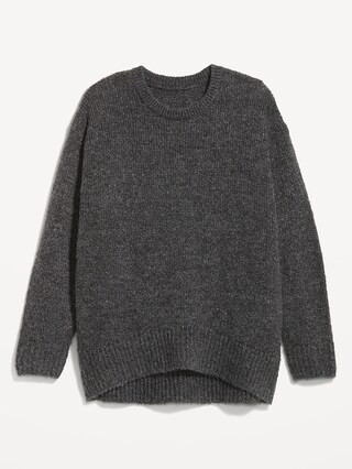 Crew-Neck Tunic Sweater for Women | Old Navy (US)