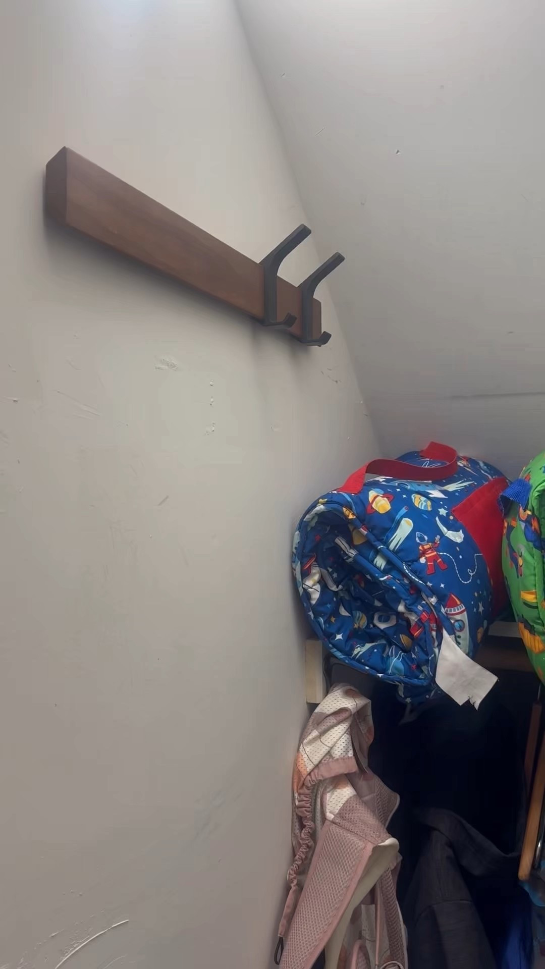 It’s all about the side space. What are you doing with yours? My husbands coats 🫤 hoodies now have a home lol.

Sharing one of my favorite ways to maximize space in angled closets like ones under stairs.



#closetorganization #organizedhome #smallspaceliving #coatcloset #amazonfinds #getorganized 

#LTKFindsUnder50 #LTKSaleAlert #LTKHome