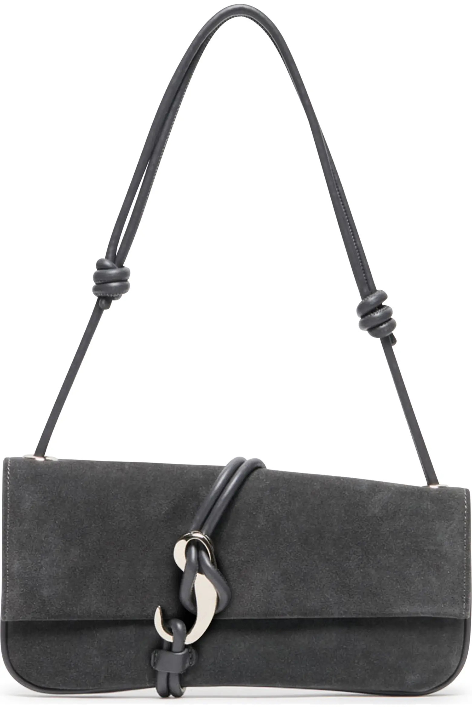 Alice Shoulder Bag in Chocolate Suede By Dolce Vita | DolceVita.com