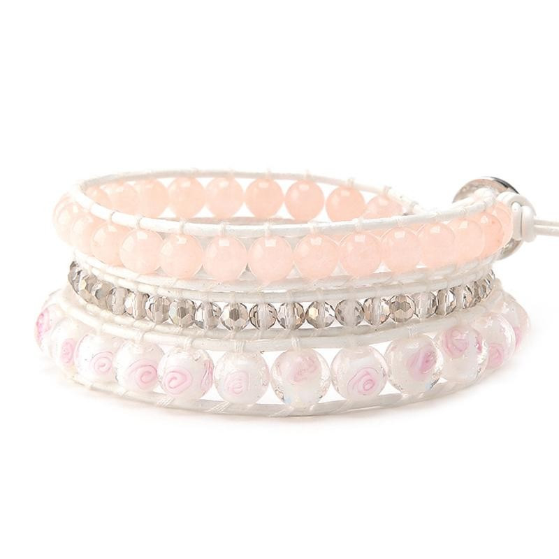 Light Painted Beads on White | Victoria Emerson