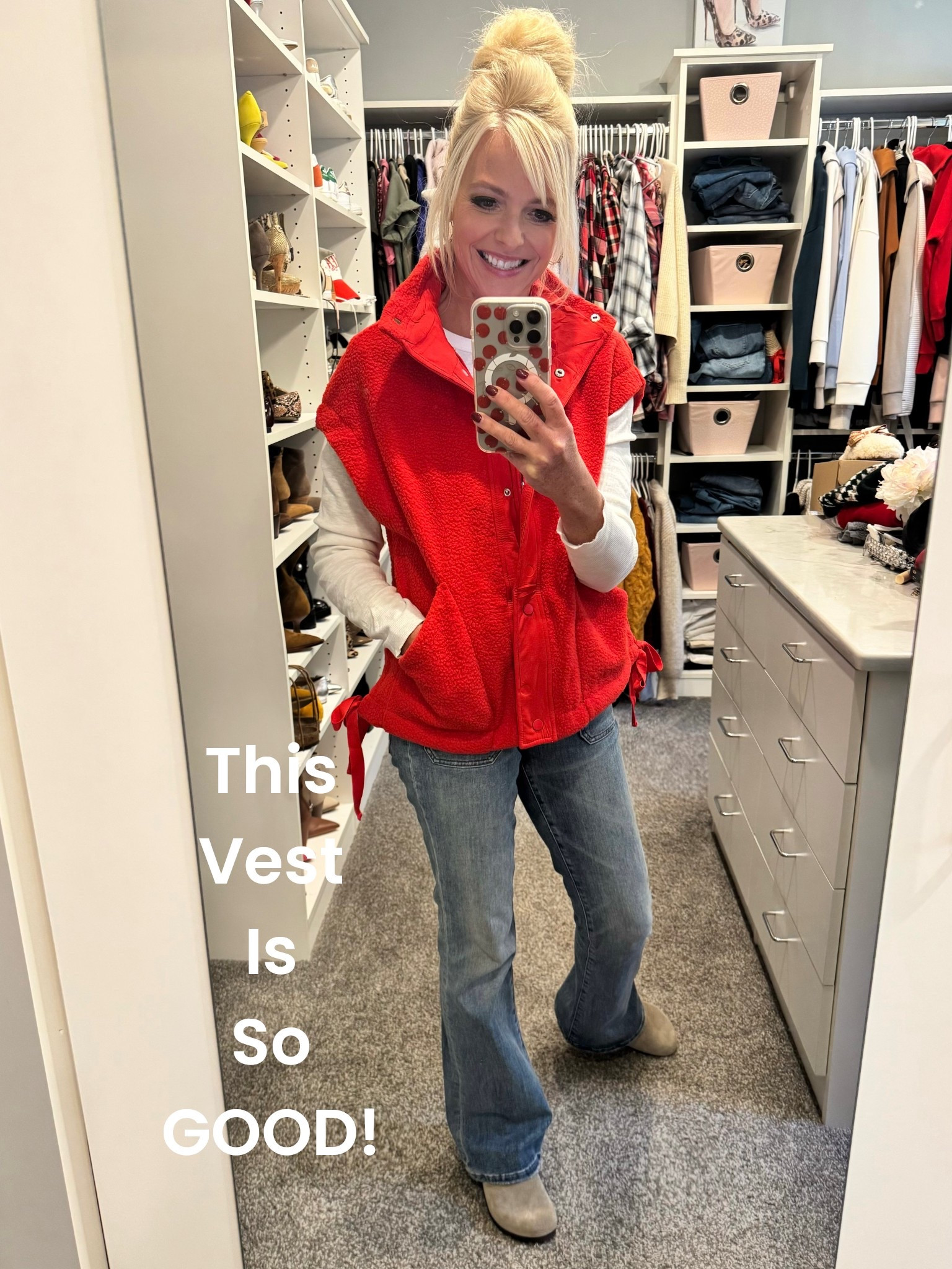 Holiday perfect vest! Totally affordable option to Free Peoplee

#LTKFindsUnder50 #LTKHoliday #LTKGiftGuide