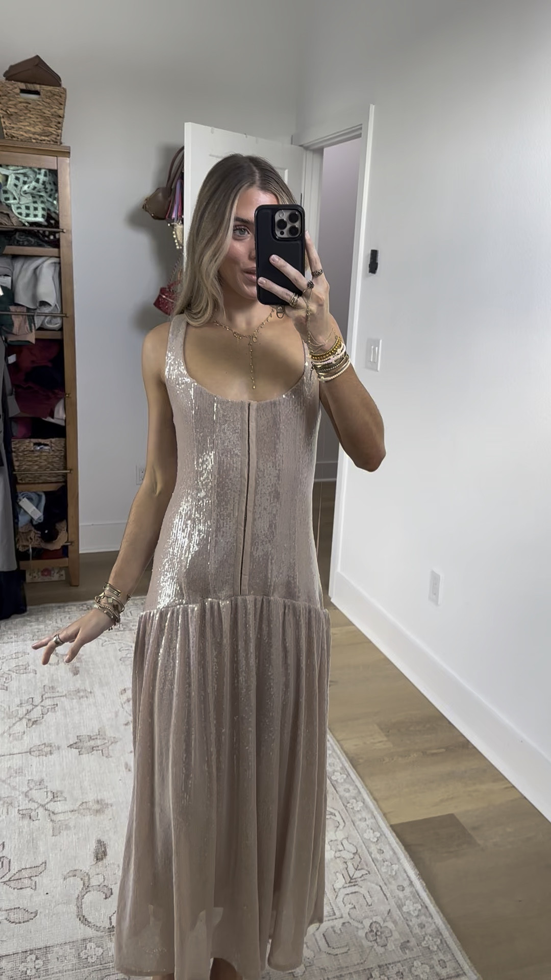 Gwyneth Pale Pink Sequin Midi Dress - Sequin Midi Dress, Glamorous Evening Style

Make an unforgettable entrance in the Gwyneth Pale Pink Sequin Midi Dress - the it-girl piece for New Year’s Eve, holiday parties, birthdays, or any evening when you want to be the center of attention. Designed for anyone who wants a glamorous, structured silhouette with high-shine appeal, this dress balances eye-catching sparkle with wearable comfort

#LTKFindsUnder100 #LTKWedding #LTKootd