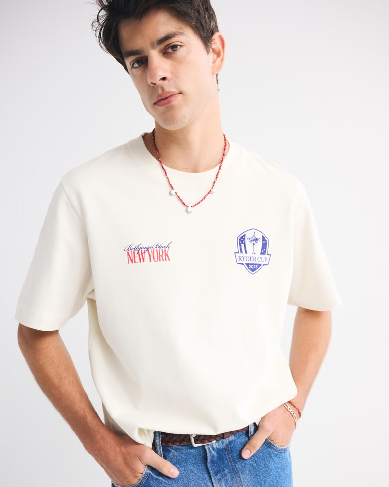 Premium Heavyweight 2.0 Ford Graphic Tee | Abercrombie & Fitch (US)