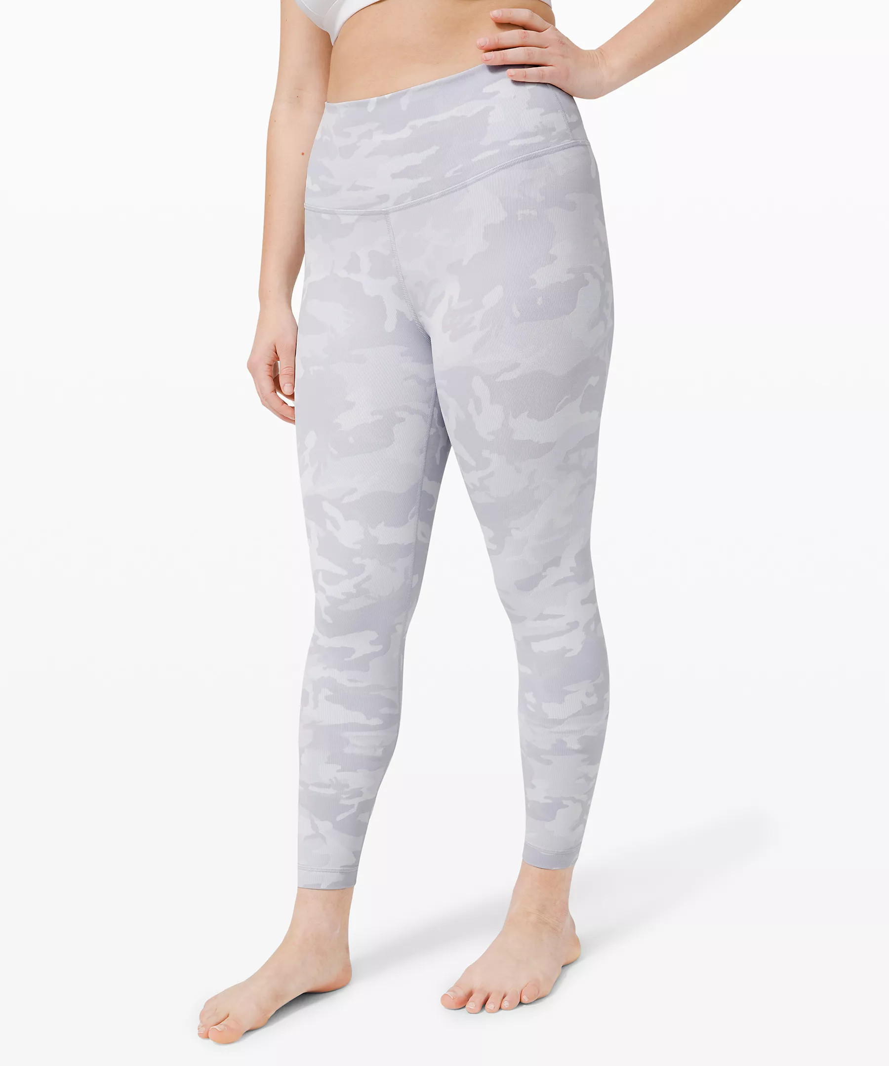 Wunder Under High-Rise Tight 25" *Ribbed Fabric | Women's Pants | lululemon | Lululemon (US)