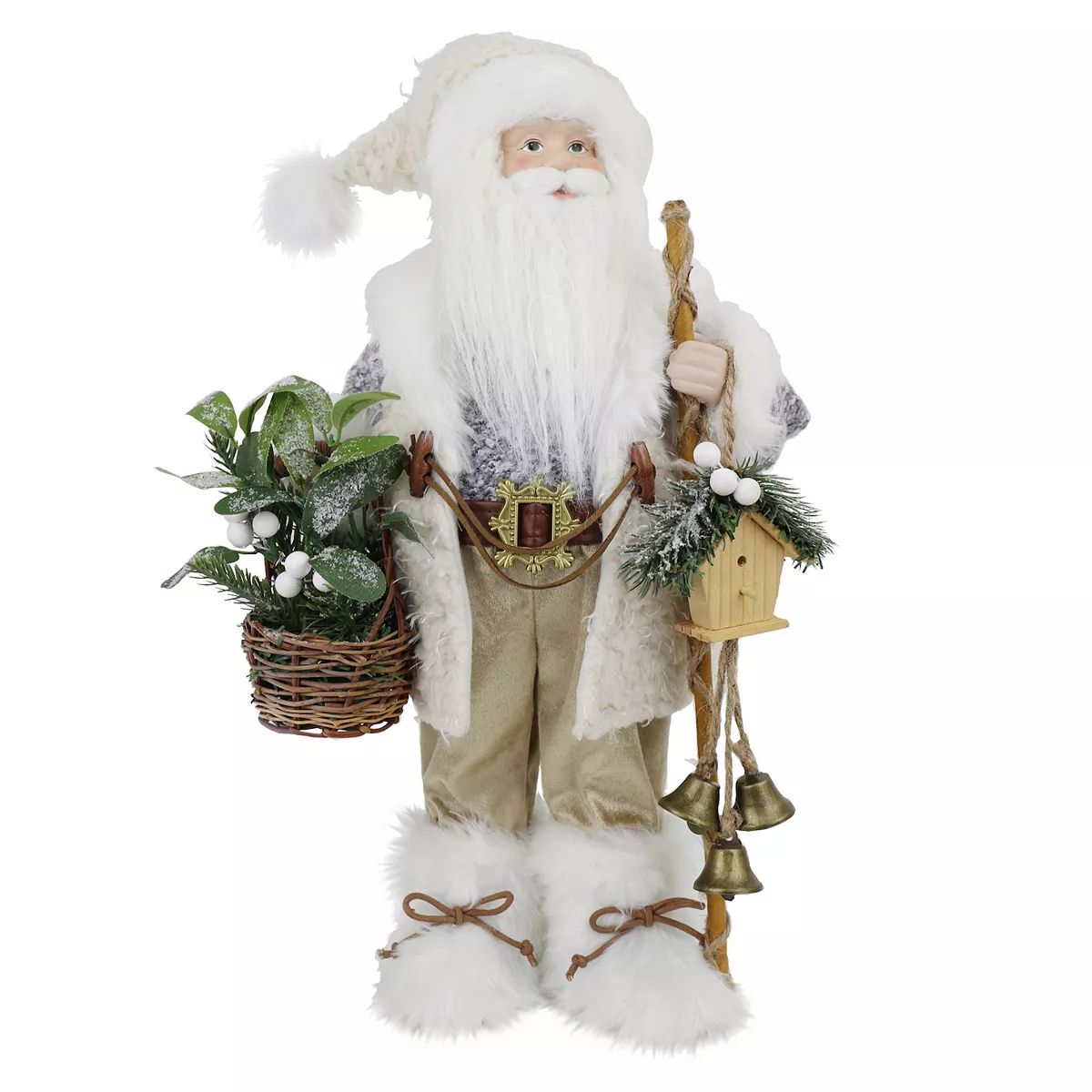 St. Nicholas Square® Evergreen Lane Santa Christmas Figure | Kohl's