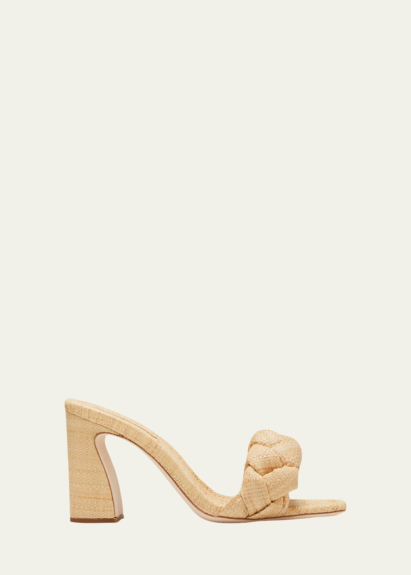 Loeffler Randall Freya Braided Curve-Heel Sandals | Bergdorf Goodman