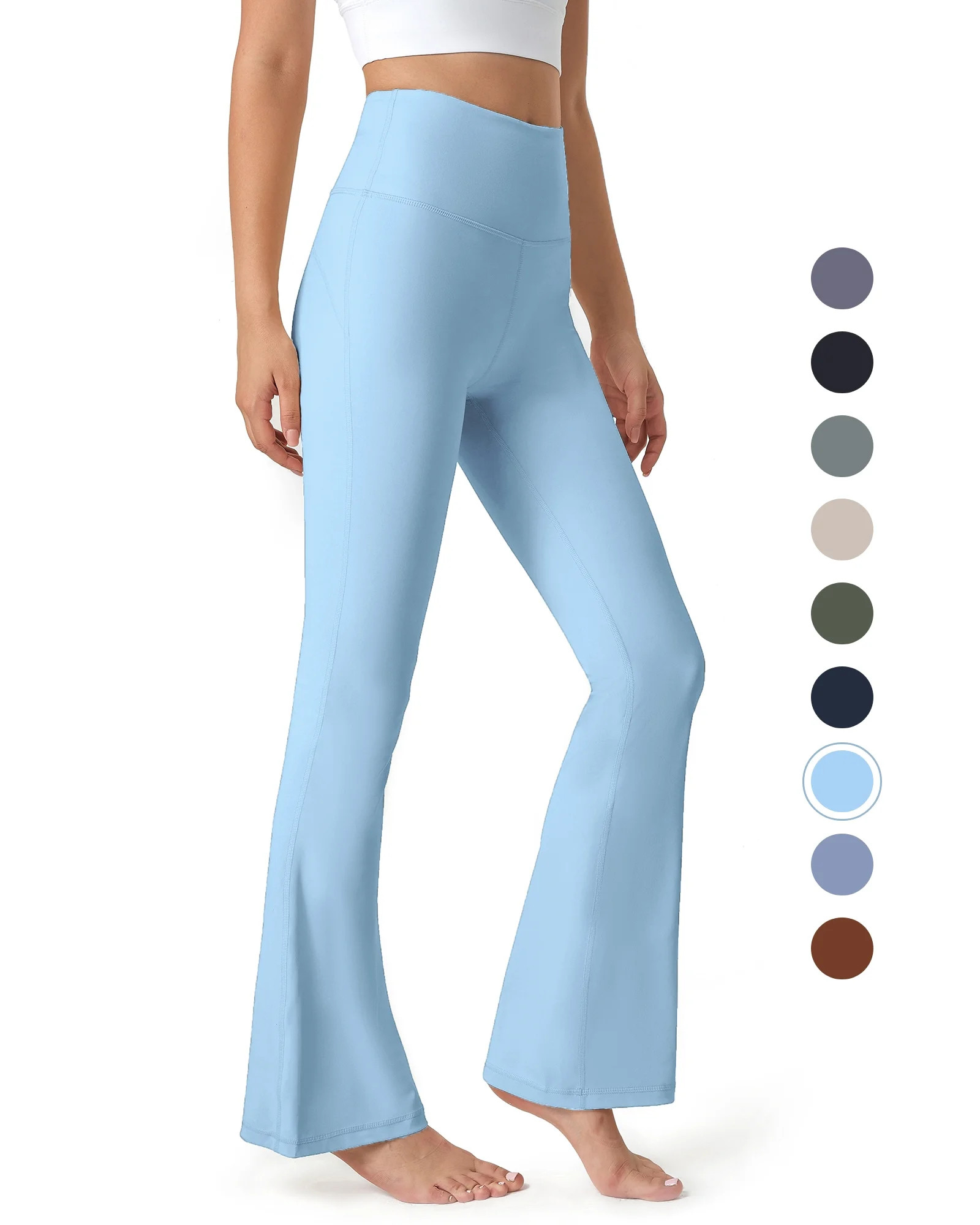 FITOP Flare Yoga Pants for Women Buttery Soft High Waist Bootcut Pants Workout Leggings | Walmart (US)