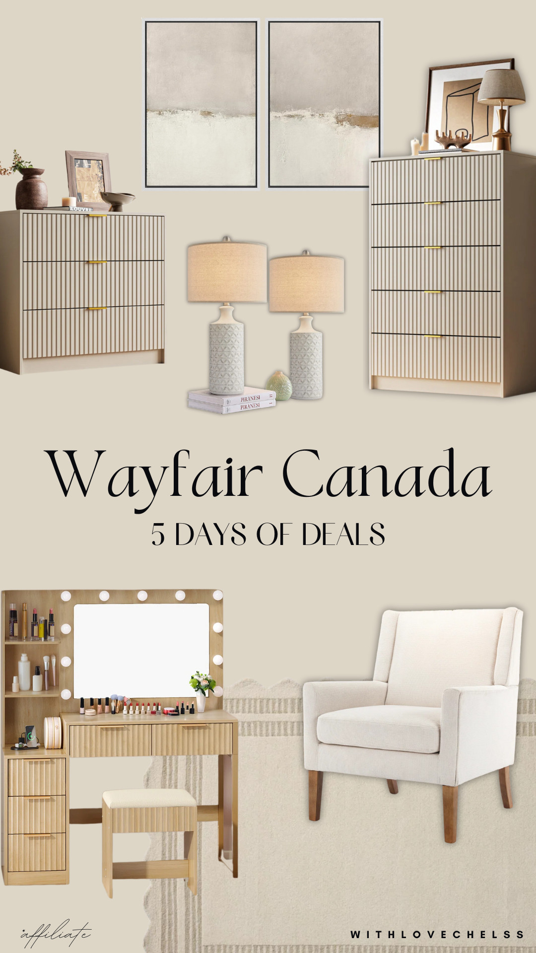 Wayfair Canada

5 Days of Deals!

Up to 60% off
Fast Shipping

Running from now through February 2nd, 2026

#ad #WayfairCaPartner #WayfairCAHome @wayfaircanada 
 

 

#LTKcanada #LTKsale #LTKhome