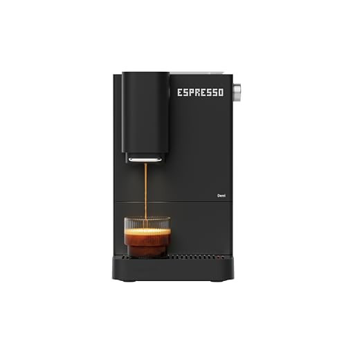 Terra Kaffe Demi Compact Fully Automatic Espresso Machine - Roaster-Approved Espresso Settings - Barista-Level Quality with Built-In Grinder - Coffee Machine - Slate | Amazon (US)
