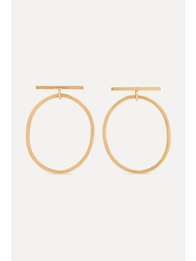 Melissa Joy Manning - Net Sustain 14-karat Gold Hoop Earrings | NET-A-PORTER (US)