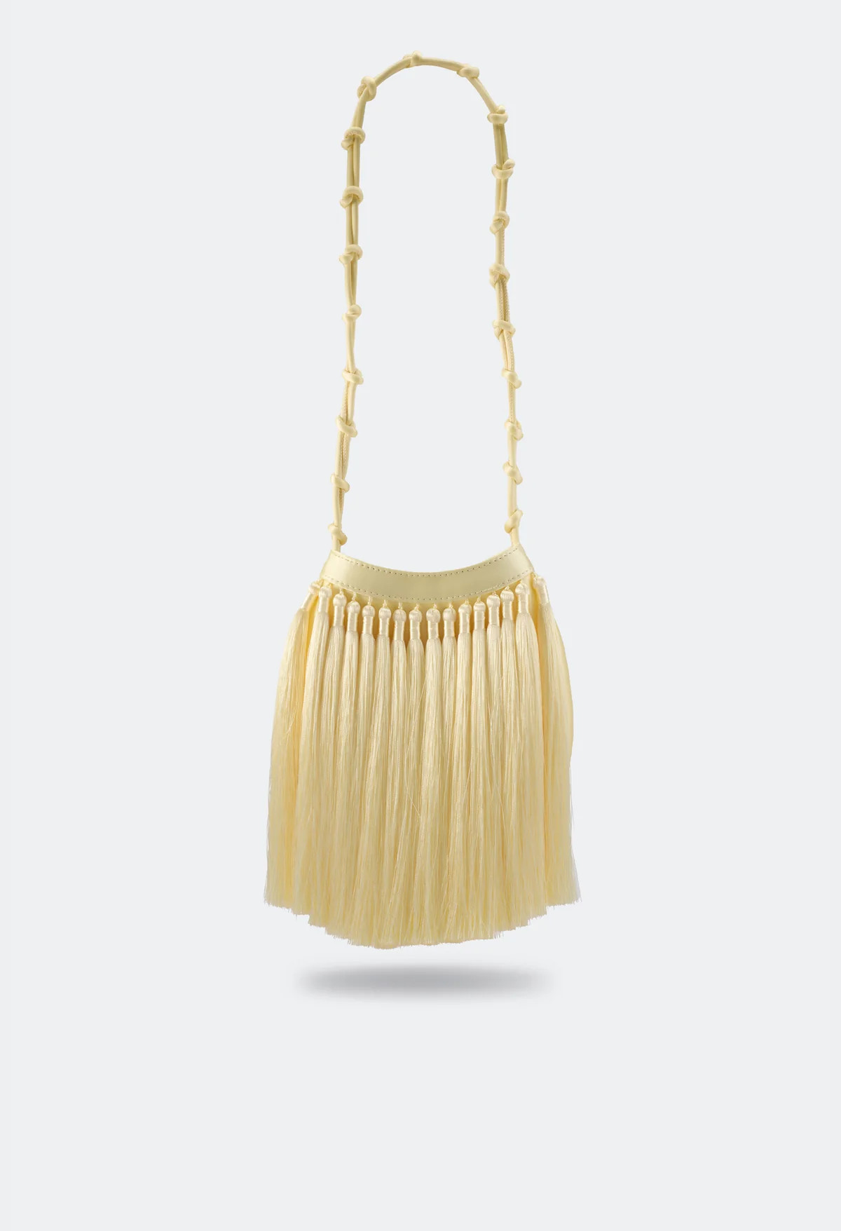 Tassel Knotty Bag In Butter | Simon Miller