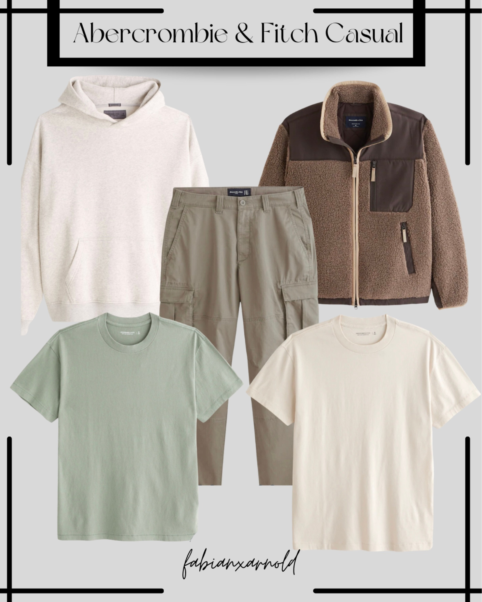 Abercrombie & Fitch • Clean & Cozy Basics • Men’s Fashion • Casual Style • Men’s • Essentials 
#LTKfashion

#LTKstyletip #LTKmens #LTKFind