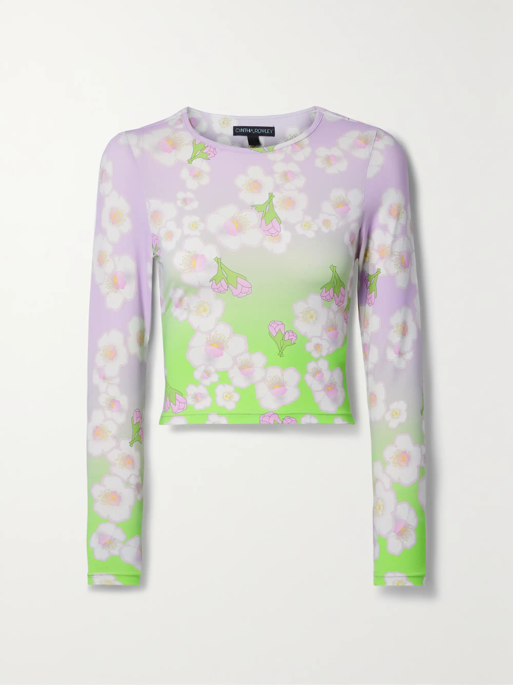 Floral-print rash guard | NET-A-PORTER (US)