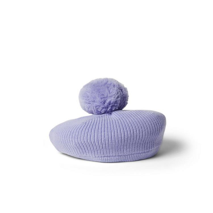 Faux Fur Pom Sweater Beret | Janie and Jack