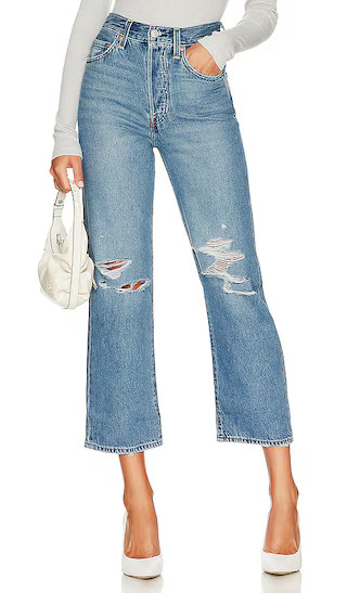 Ribcage Straight Ankle in After Love | Revolve Clothing (Global)