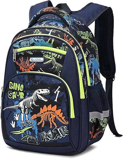 Cusangel Backpack for Boys Girls School Bookbags,Kindergarten Elementary Middle School Lightweigh... | Amazon (US)