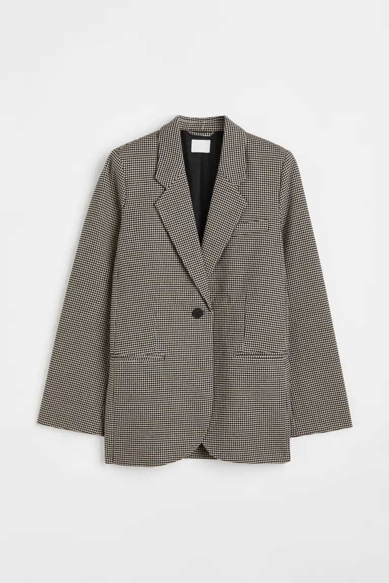 Einreihiger Blazer | H&M (DE, AT, CH, DK, NL, NO, FI)