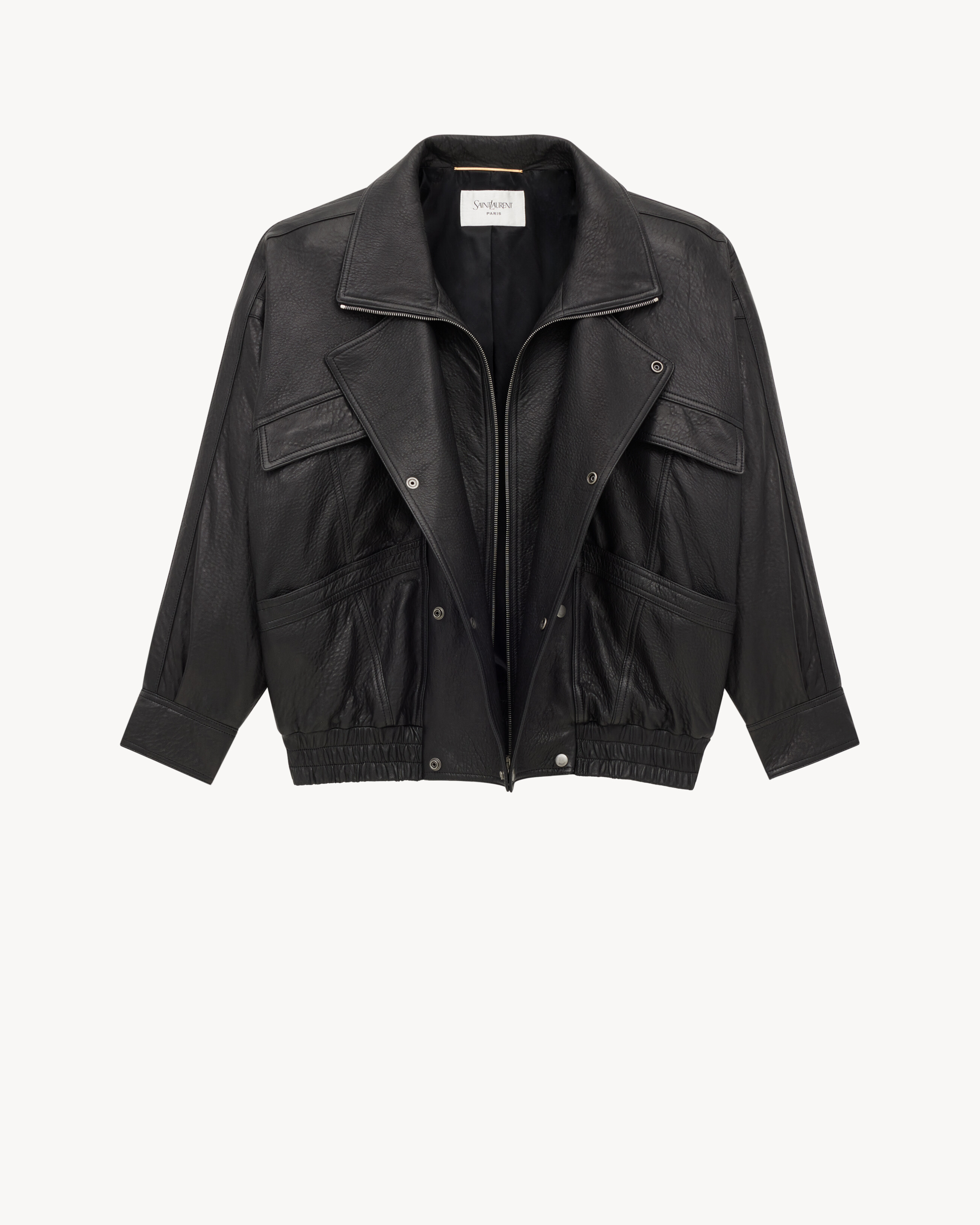 bomber jacket in bubbled lambskin | Saint Laurent Inc. (Global)
