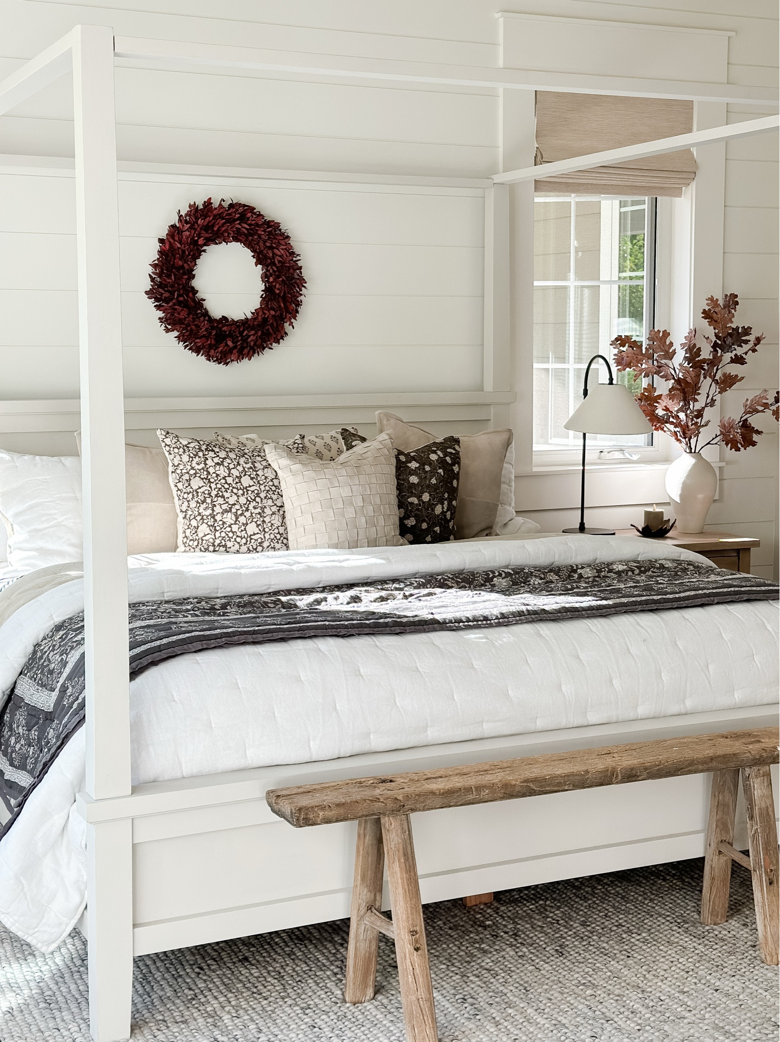 Fall bedroom
Canopy bed
Layered linen bedding
Fall stems
Pottery Barn

#LTKFallSale #LTKSeasonal #LTKHome