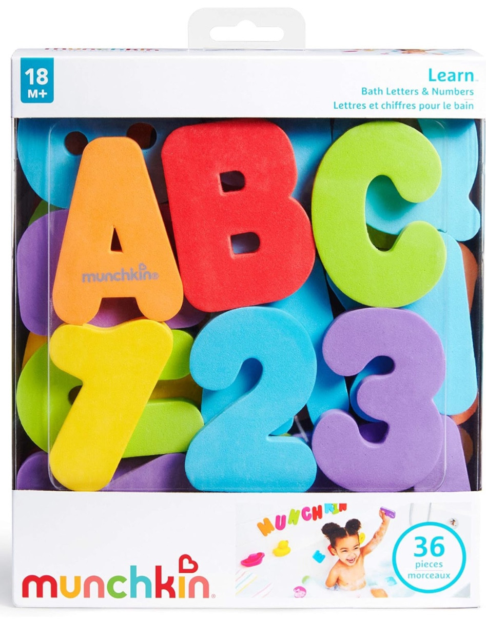 I love these toddler foam letters and numbers because they atick to the sides of the tub and don’t mold. 

#LTKfindsunder50 #LTKkids #LTKbaby