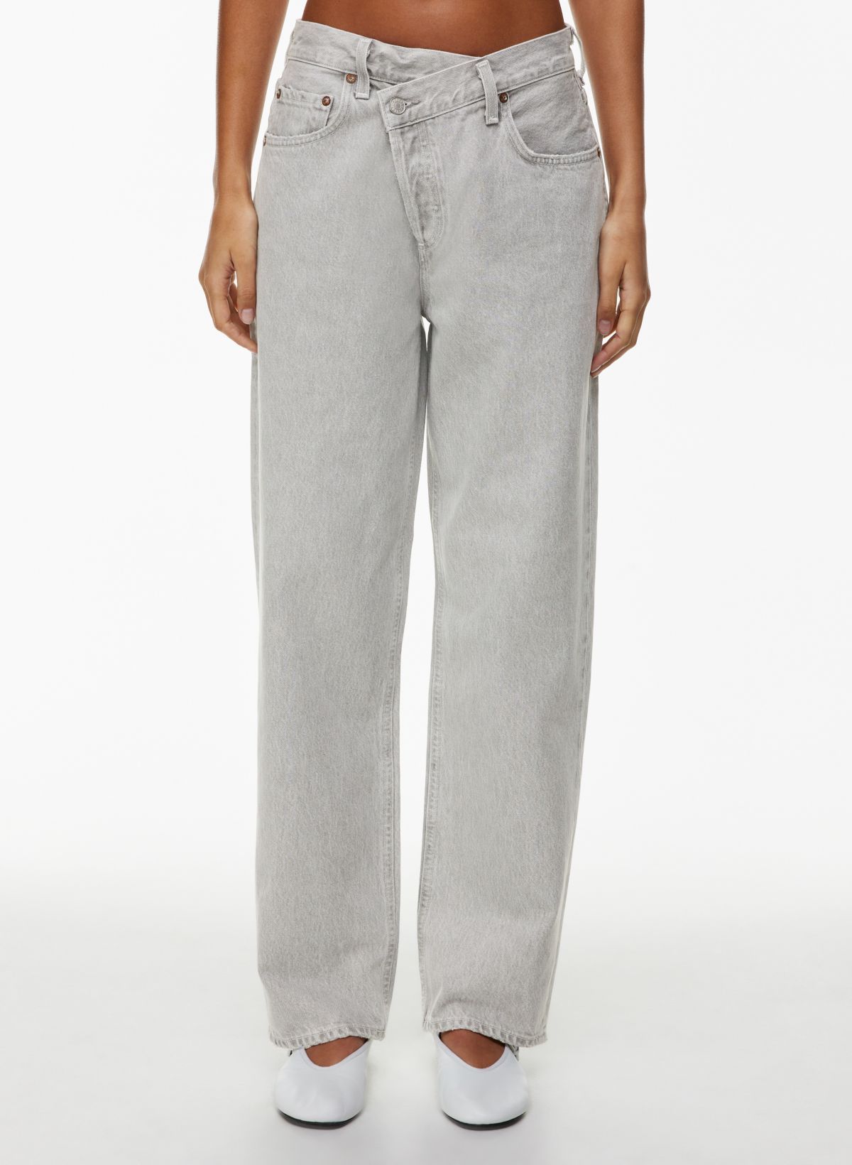 CRISS CROSS UPSIZED JEAN | Aritzia