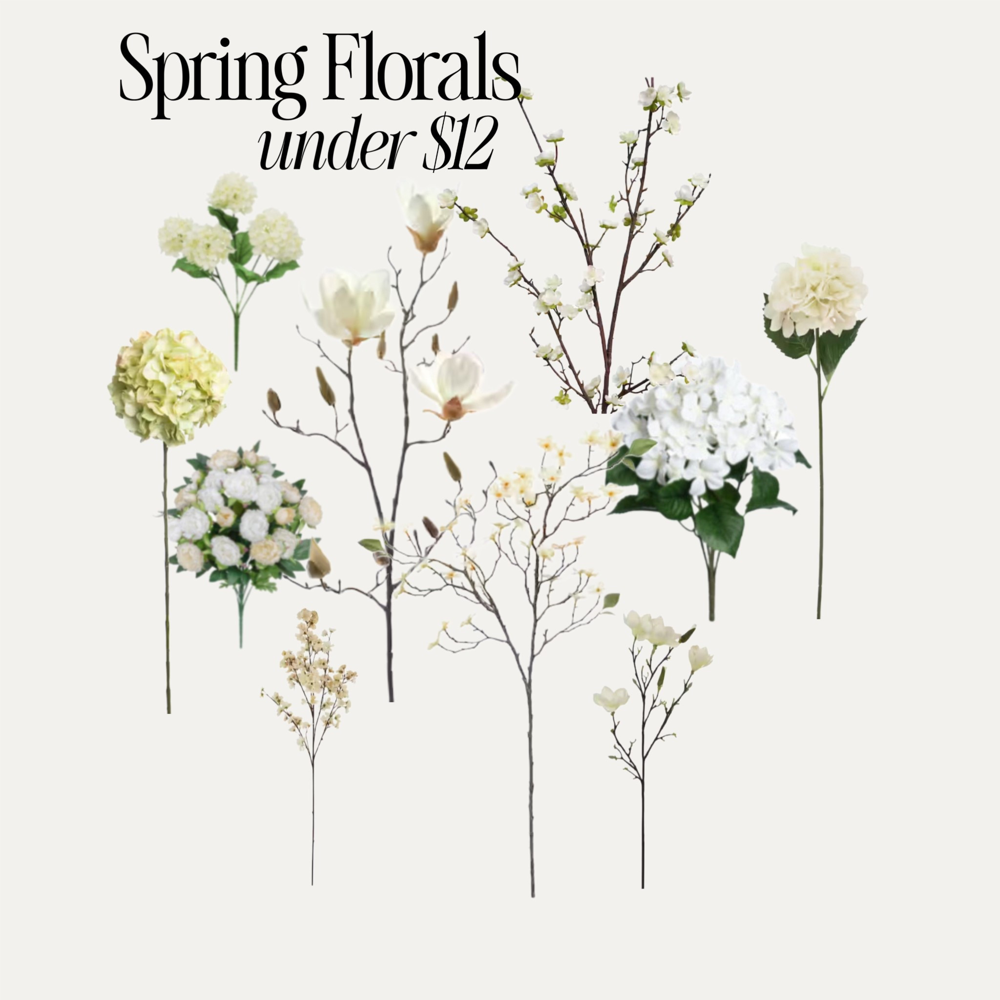 Spring florals under $12

#spring #home #decor

#LTKgrwm #LTKSeasonal #LTKHome