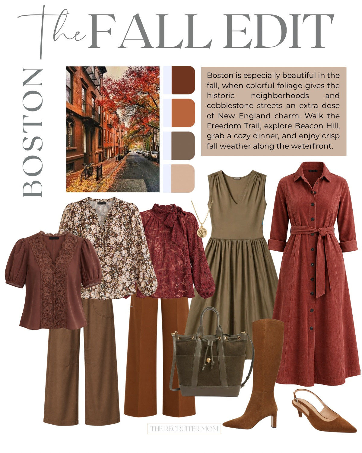 Boston might be one of the BEST cities for a fall weekend. Give me crisp weather, Beacon Hill covered in leaves, lots of walking and a cozy dinner at the end of the day... these are the pieces I’d pack! 🍂 

 #LTKgrwm #LTKMidsize #LTKTravel
