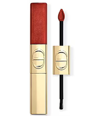 Dior Rouge Dior Sequin Liquid Lipstick Duo - Holiday Limited Edition - 747 Flame | Dillard's