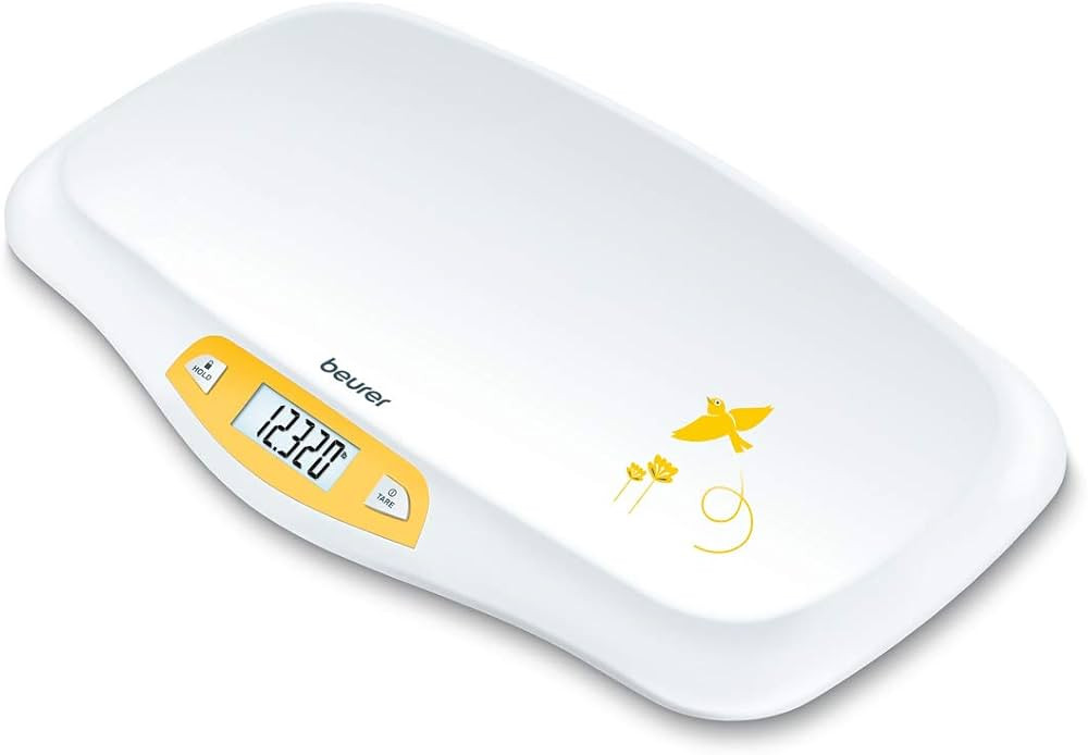 Beurer BY80 Digital Baby Scale, Infant Scale for Weighing in Pounds, Ounces, or Kilograms up to 4... | Amazon (US)