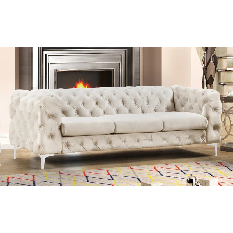 Isabell 85.5'' Upholstered Sofa | Wayfair North America