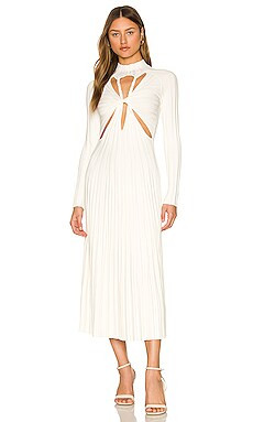 Dion Lee Lung Twist Dress in Ivory from Revolve.com | Revolve Clothing (Global)