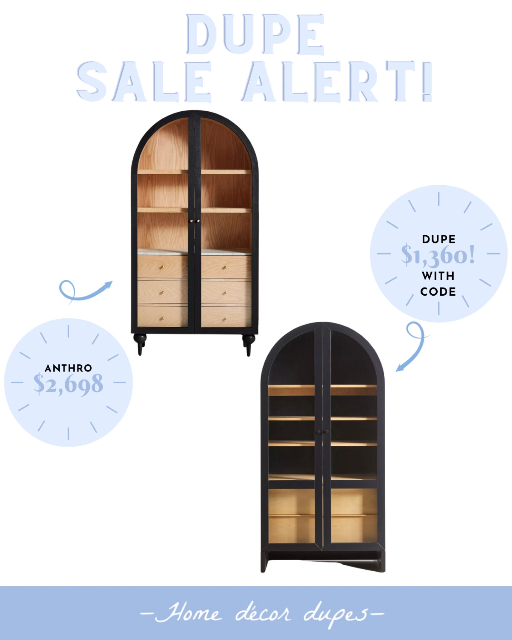 Reminder!! This DUPE storage cabinet for  the Anthropologie fern cabinet is 20% OFF during the LTK sale, but the sale ends tomorrow!! 🏃🏼‍♀️🏃🏼‍♀️🏃🏼‍♀️

Anthro fern cabinet $2,698
Dupe storage cabinet $1,360 after code:LTK20 for 20% OFF! Also comes in several other colors!!

#LTKhome #LTKsalealert #LTKSeasonal