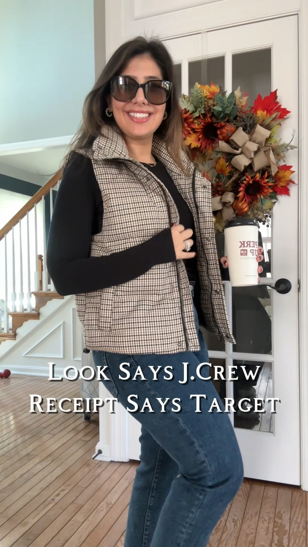This look screams high-end vibes for a fraction of the price!! Target has been killing it in the fashion game lately. Some items are discounted until tonight. Shop now to score these deals. This vest would also make an amazing gift! Yes, I said it…gifting season is upon us 🎄🍂

My jewelry would also be loved by any lady in your life. Did you know Melinda Maria pieces come with a lifetime warranty? Save 10% with code LaurenR sitewide  

#LTKSeasonal #LTKFindsUnder50 #LTKSaleAlert