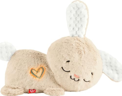 Fisher-Price Baby Sound Machine Soothe & Settle Bunny Portable Plush Toy with Music, Lights & Motion for Newborns | Amazon (US)
