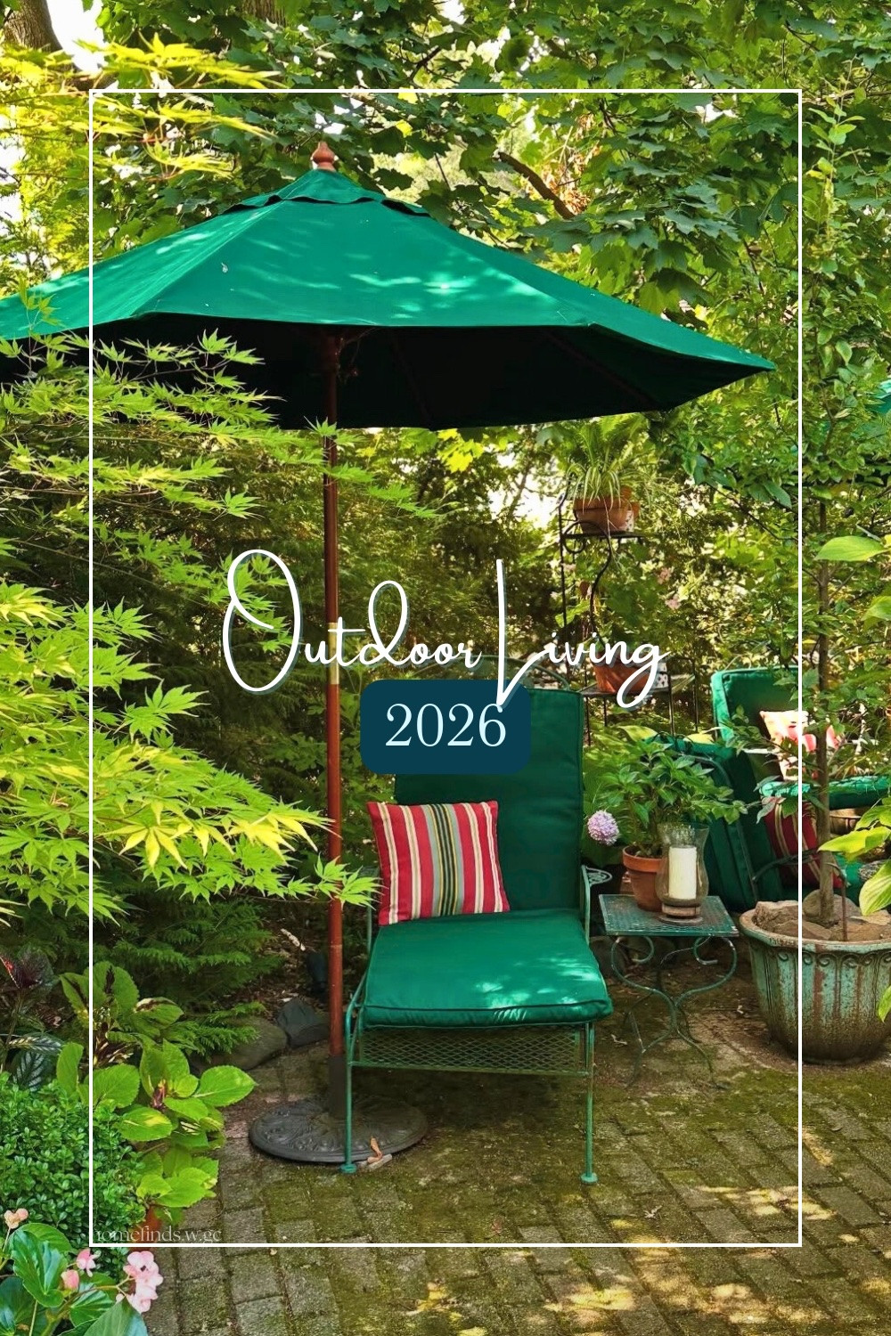 Lush garden retreat with vibrant greenery, cozy patio seating, and a classic umbrella shade 🌿☀️ The perfect hidden outdoor nook for relaxing and enjoying nature.

#GardenInspo #OutdoorLiving #SecretGarden #PatioDecor #BackyardRetreat #GardenStyle #CozyOutdoorSpace #NatureInspired #OutdoorOasis #LTKhome

#LTKHome #LTKSeasonal #LTKSpringSale