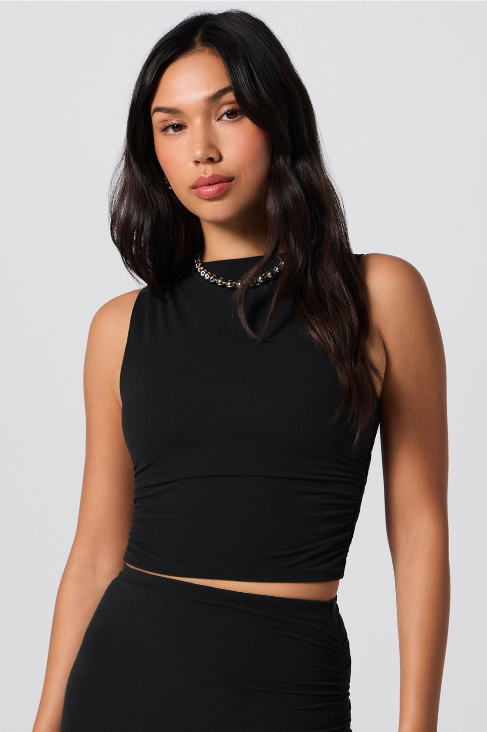 Sleek High Neck Top | Fabletics