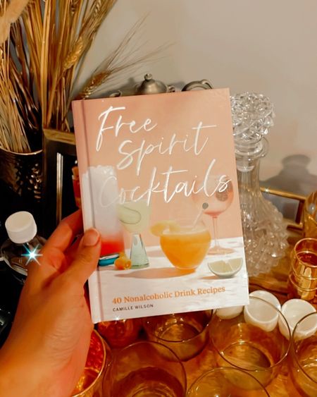 Free Spirit Cocktail recipe book. For those who enjoy libations without the spirits 🍹🤎  