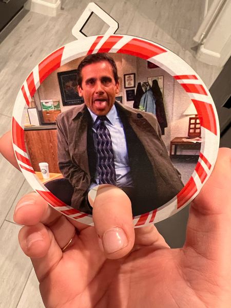 Ornament of the year. IYKYK. #theoffice #ornament #michaelscott #smallbusiness 