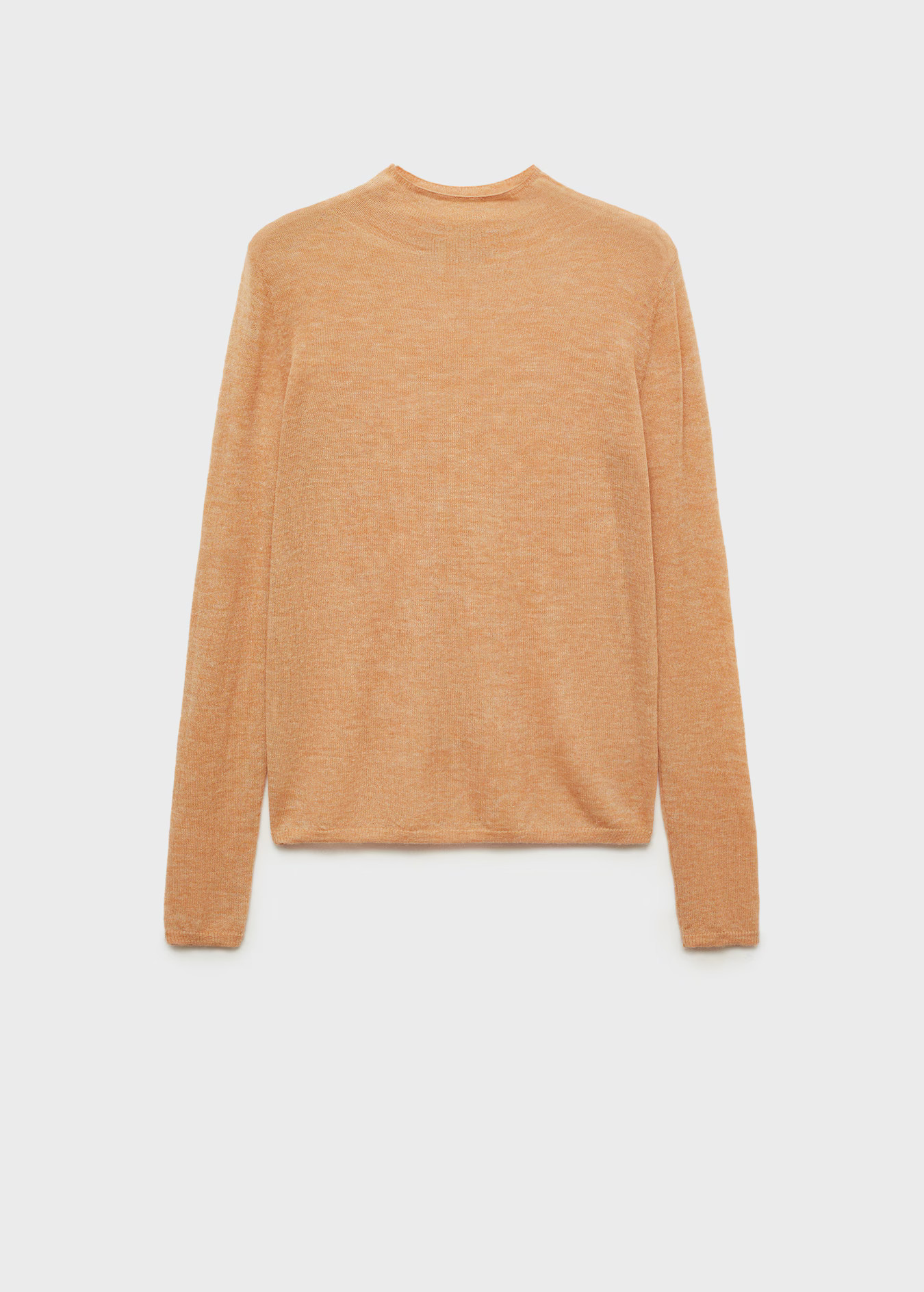 Perkins-neck fine-knit sweater - Women | MANGO United Kingdom | MANGO (UK)