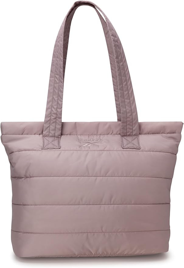 Reebok Womens Tote Bag - Lightweight Carry On Puffer Quilted Tote Bag for Travel Work Travel and ... | Amazon (US)