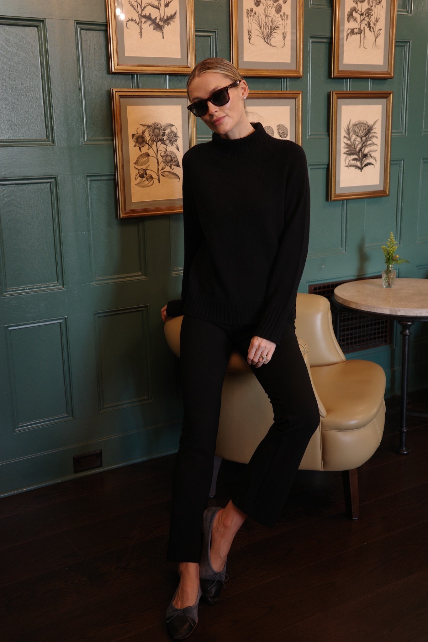 Black outfit of the day! Love this sweater from J.Mclaughlin. 

#LTKootd #LTKgrwm #LTKSeasonal