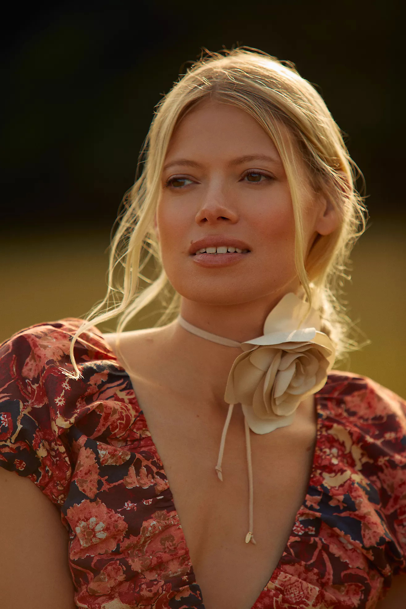 Rosette Wrap Necklace | Anthropologie (US)